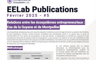 # 5 Relation entre les écosystèmes entrepreneuriaux : Cas de la Guyane et de Montpellier