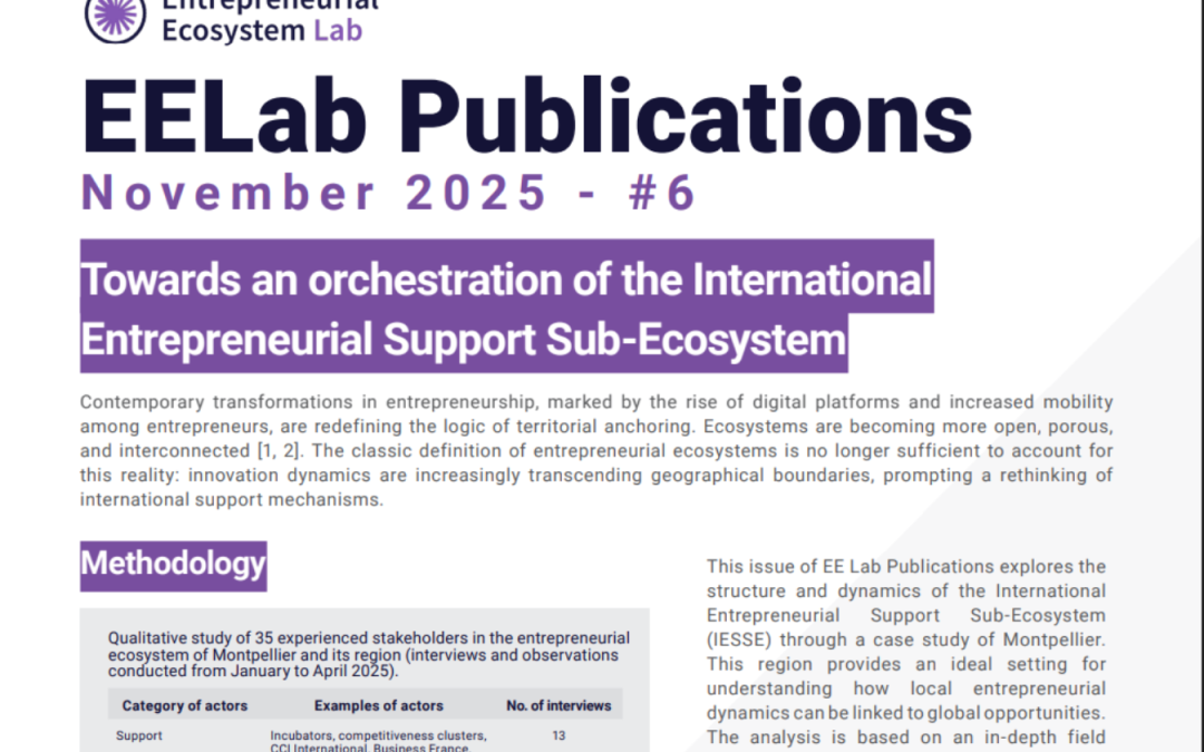 # 6 – EN – Towards an orchestration of the international Entrepreneurial Support Sub-ecosystem